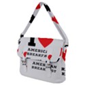 I love American breakfast Buckle Messenger Bag View2