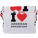 I love American breakfast Buckle Messenger Bag View3