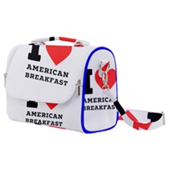 I Love American Breakfast Satchel Shoulder Bag by ilovewhateva