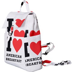 I Love American Breakfast Buckle Everyday Backpack by ilovewhateva