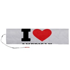 I Love American Breakfast Roll Up Canvas Pencil Holder (l) by ilovewhateva