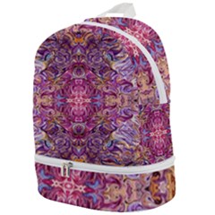 Indian Summer Patterns Zip Bottom Backpack