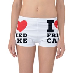 I Love Fried Cake  Boyleg Bikini Bottoms by ilovewhateva