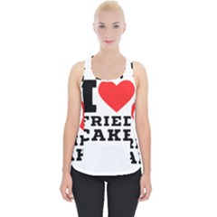 I Love Fried Cake  Piece Up Tank Top by ilovewhateva