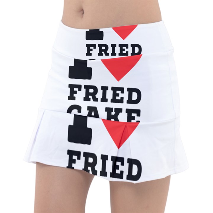 I love fried cake  Classic Tennis Skirt