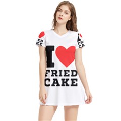 I Love Fried Cake  Women s Sports Skirt by ilovewhateva