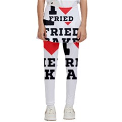 I Love Fried Cake  Kids  Skirted Pants by ilovewhateva