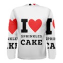 I love sprinkles cake Men s Long Sleeve Tee View2