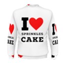 I love sprinkles cake Men s Sweatshirt View2