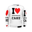 I love sprinkles cake Kids  Sweatshirt View1