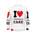 I love sprinkles cake Kids  Sweatshirt View2