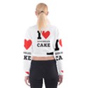 I love sprinkles cake Cropped Sweatshirt View2