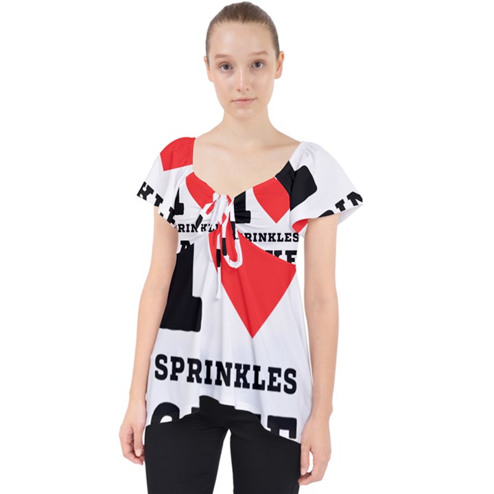 I love sprinkles cake Lace Front Dolly Top