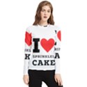 I love sprinkles cake Women s Long Sleeve Rash Guard View1