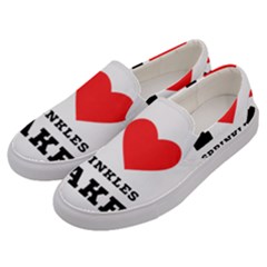 I Love Sprinkles Cake Men s Canvas Slip Ons by ilovewhateva