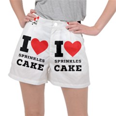 I Love Sprinkles Cake Women s Ripstop Shorts by ilovewhateva