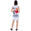 I love sprinkles cake Racer Back Hoodie Dress View2