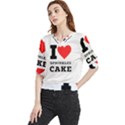 I love sprinkles cake Quarter Sleeve Blouse View1