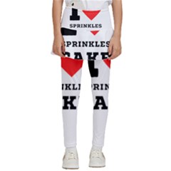 I Love Sprinkles Cake Kids  Skirted Pants by ilovewhateva