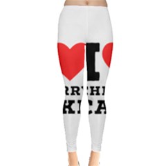 I Love Cherry Cake Leggings  by ilovewhateva