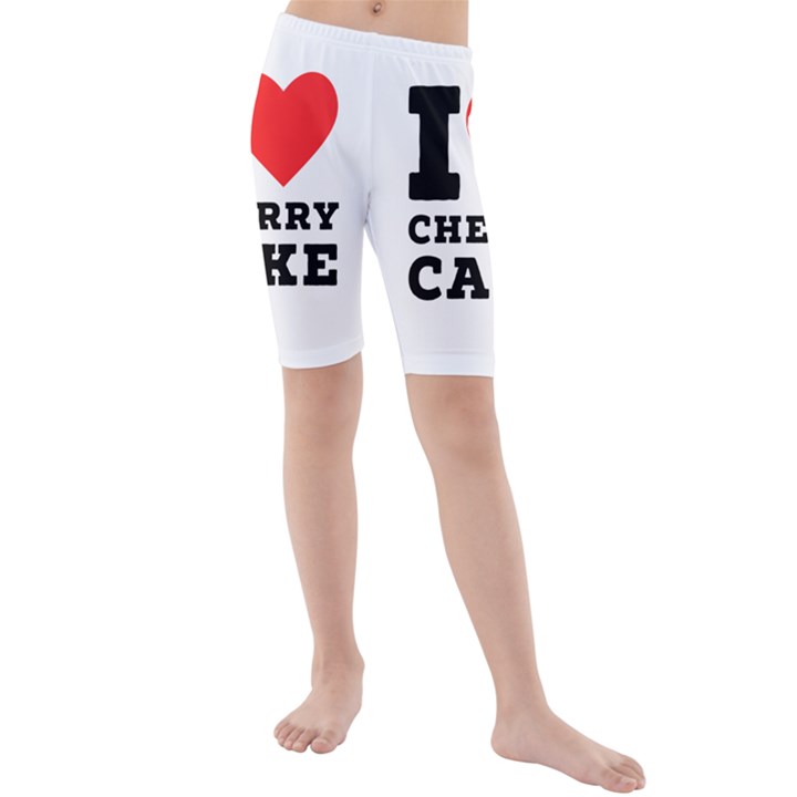 I love cherry cake Kids  Mid Length Swim Shorts