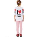 I love cherry cake Kids  Quarter Sleeve Raglan Tee View2