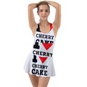 I love cherry cake Ruffle Top Dress Swimsuit View1