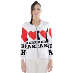 I Love Cherry Cake Women s Windbreaker by ilovewhateva