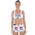 I love cherry cake Racerback Boyleg Bikini Set View1