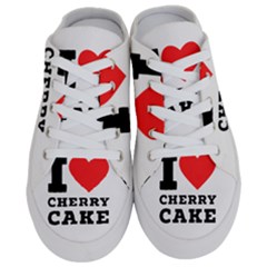 I Love Cherry Cake Half Slippers by ilovewhateva