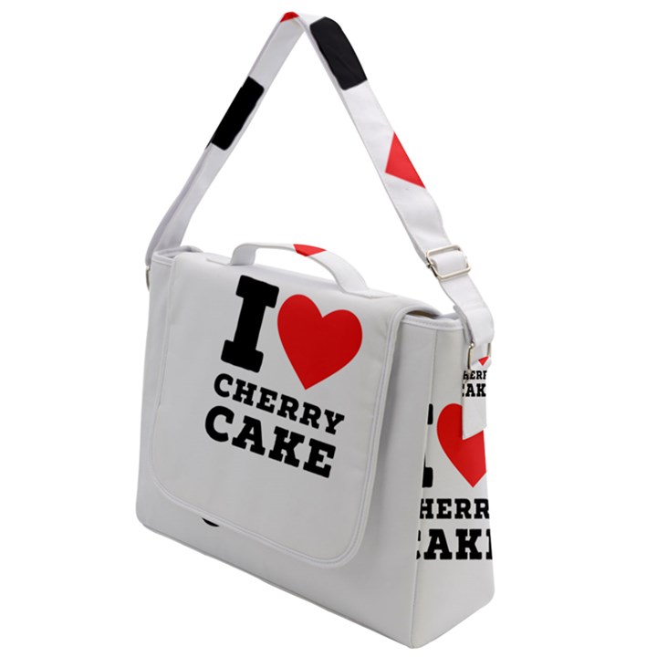 I love cherry cake Box Up Messenger Bag