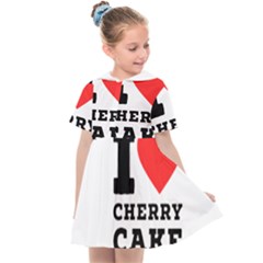 I Love Cherry Cake Kids  Sailor Dress by ilovewhateva