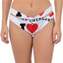 I love cherry cake Double Strap Halter Bikini Bottoms View1