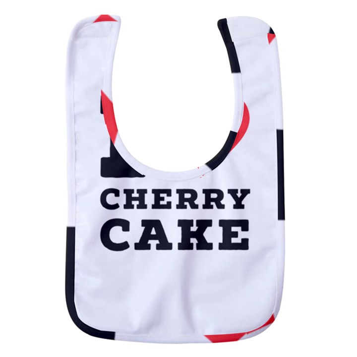 I love cherry cake Baby Bib