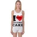 I love coconut cake One Piece Boyleg Swimsuit View1