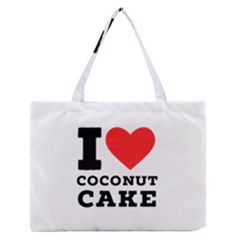 I Love Coconut Cake Zipper Medium Tote Bag by ilovewhateva