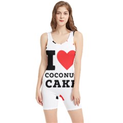 I Love Coconut Cake Women s Wrestling Singlet by ilovewhateva