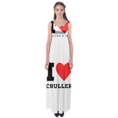 I Love Cruller Empire Waist Maxi Dress by ilovewhateva