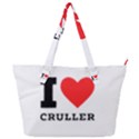 I love cruller Full Print Shoulder Bag View1