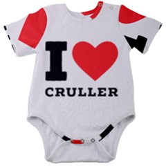 I Love Cruller Baby Short Sleeve Bodysuit by ilovewhateva