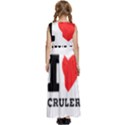 I love cruller Kids  Satin Sleeveless Maxi Dress View4