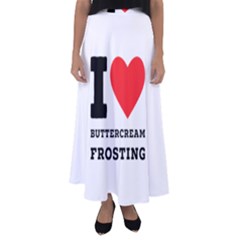 I Love Buttercream Frosting Flared Maxi Skirt by ilovewhateva