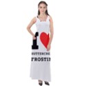 I love buttercream frosting Sleeveless Velour Maxi Dress View1