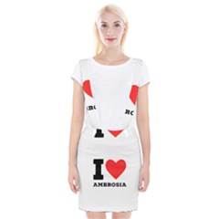 I Love Ambrosia Braces Suspender Skirt by ilovewhateva