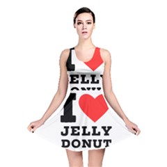 I Love Jelly Donut Reversible Skater Dress by ilovewhateva