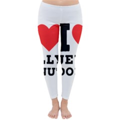 I Love Jelly Donut Classic Winter Leggings by ilovewhateva