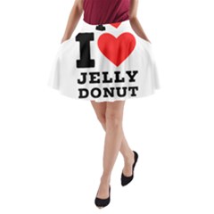 I Love Jelly Donut A-line Pocket Skirt by ilovewhateva