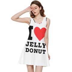 I Love Jelly Donut Inside Out Racerback Dress by ilovewhateva