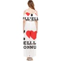 I love jelly donut Draped Sleeveless Chiffon Jumpsuit View2