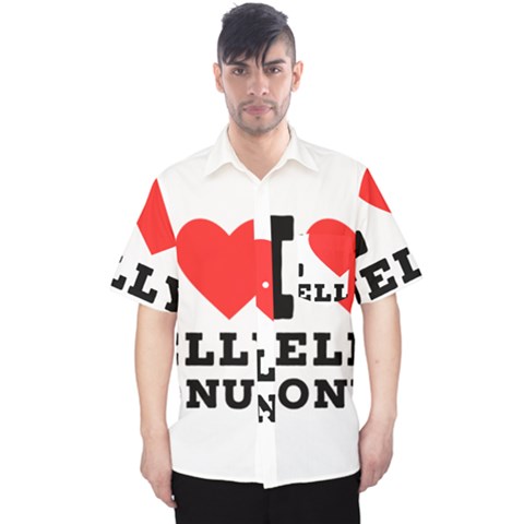 I Love Jelly Donut Men s Hawaii Shirt by ilovewhateva